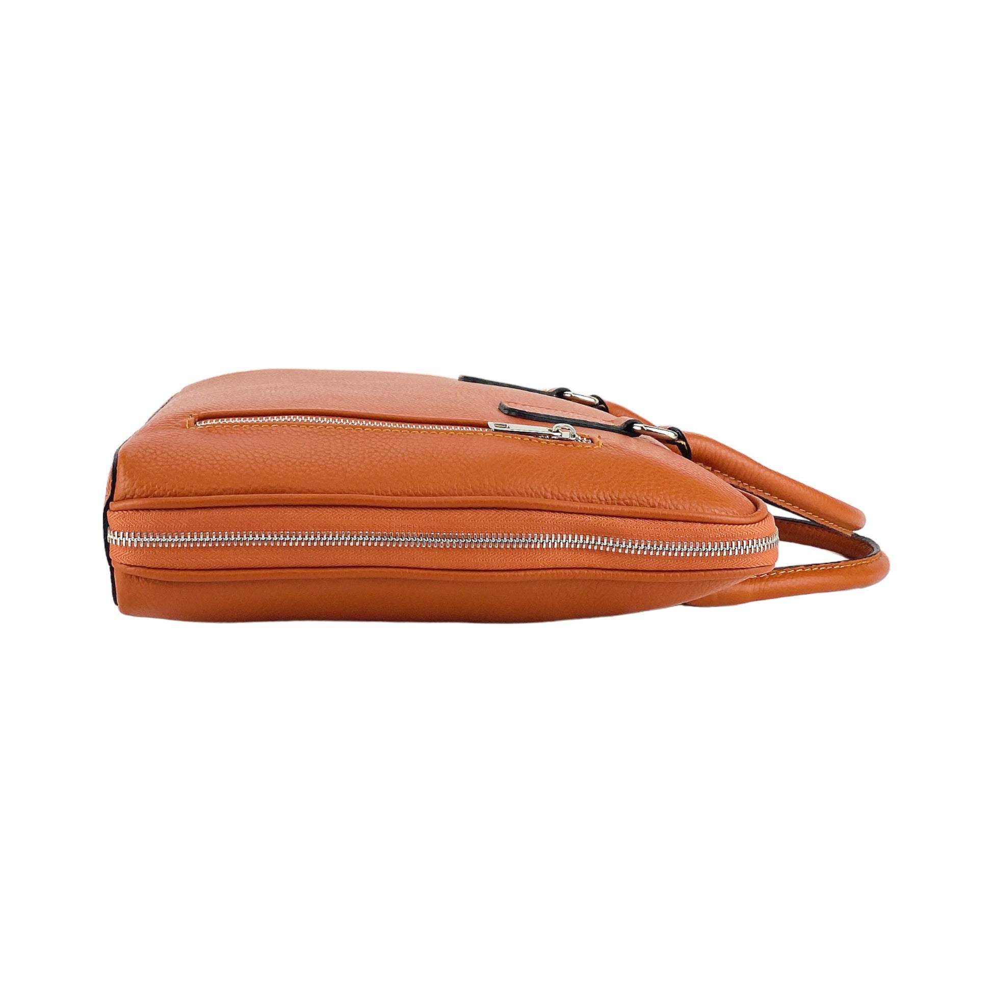 Unisex Genuine Leather Business Briefcase