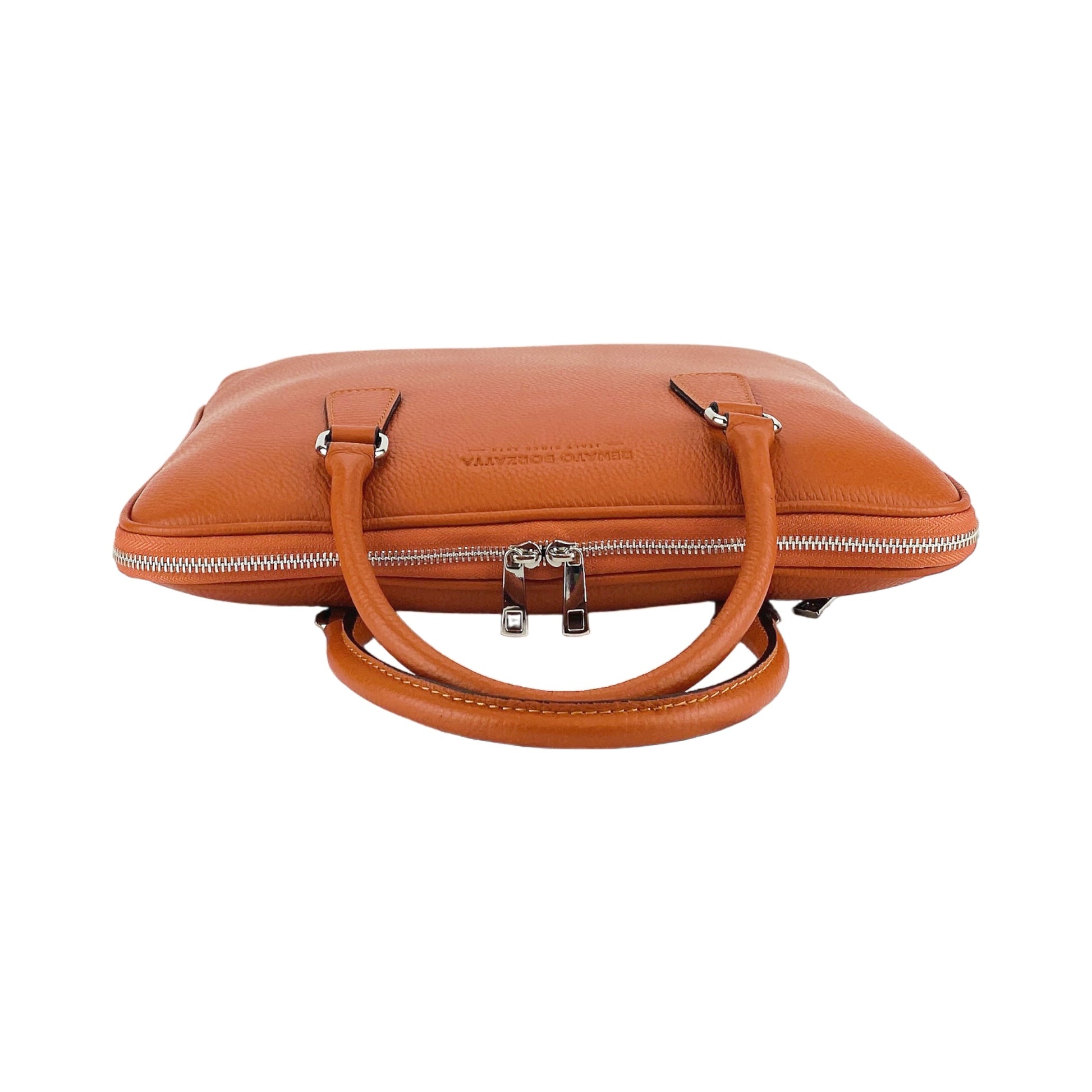 Unisex Genuine Leather Business Briefcase