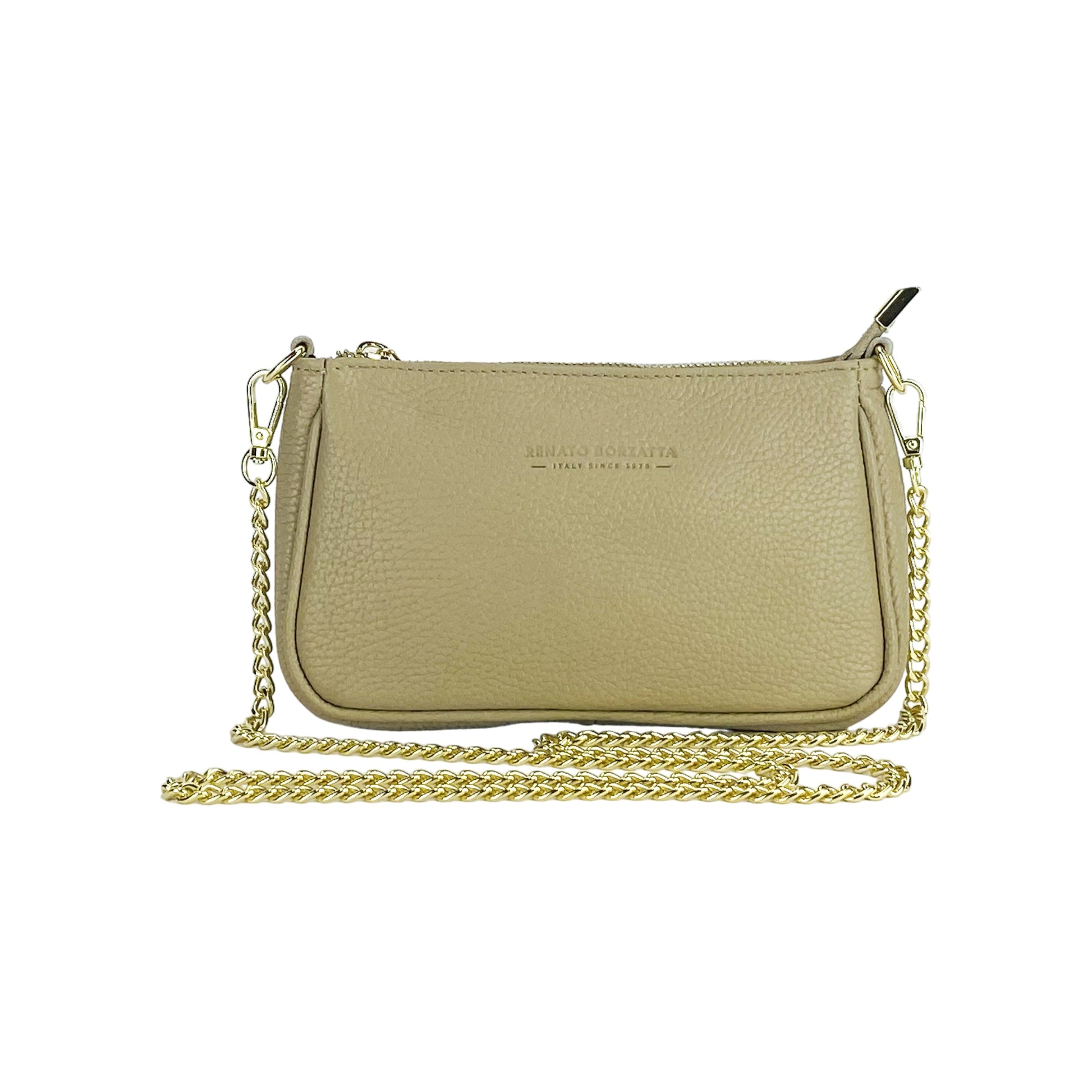 Small Leather Bag for Women – Made in Italy, with Shoulder Strap