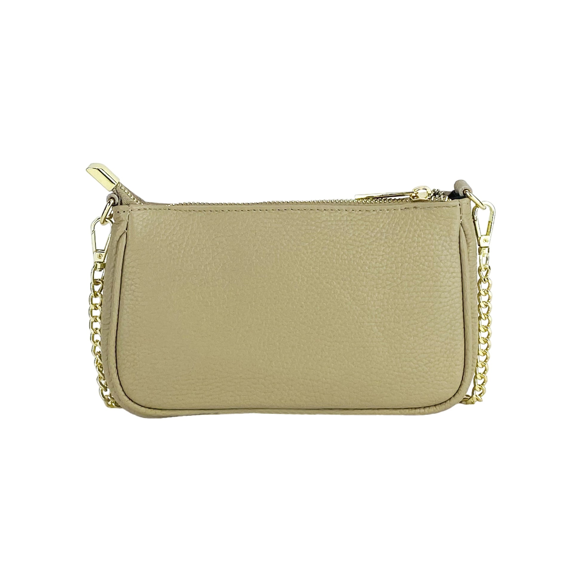 Small Leather Bag for Women – Made in Italy, with Shoulder Strap