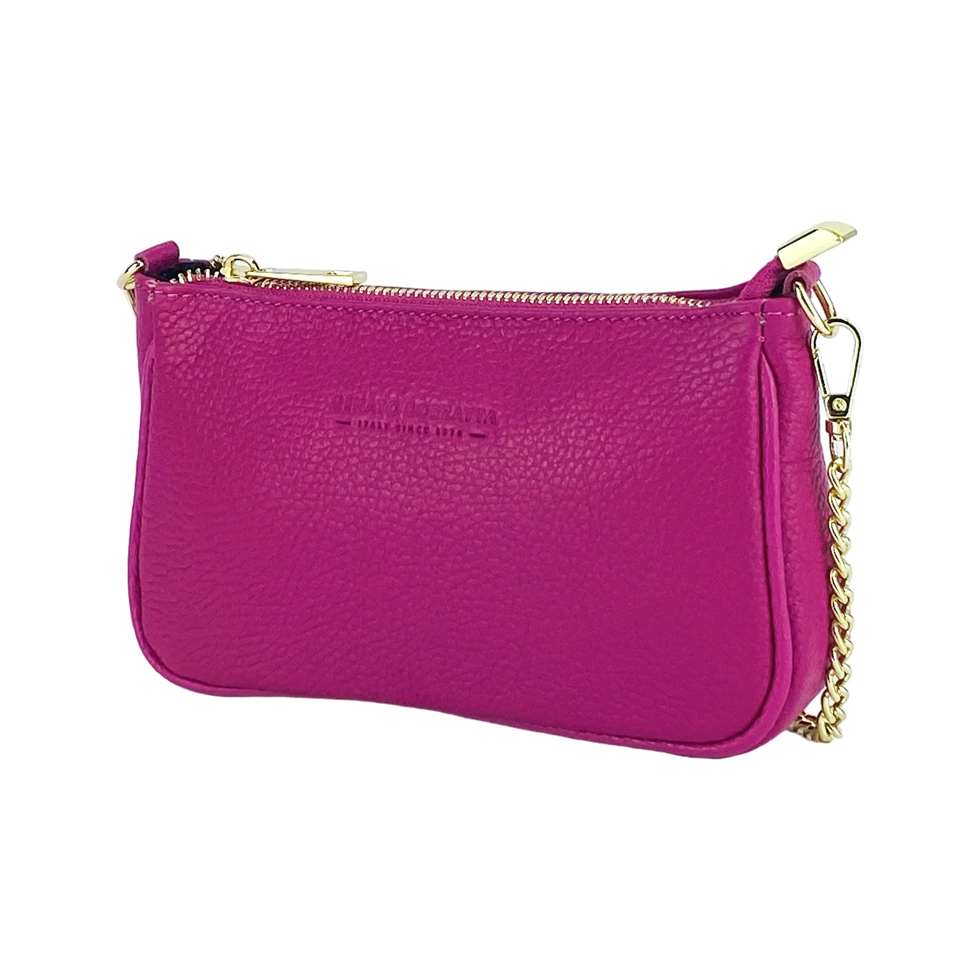 Small Genuine Leather Bag  with Shoulder Strap