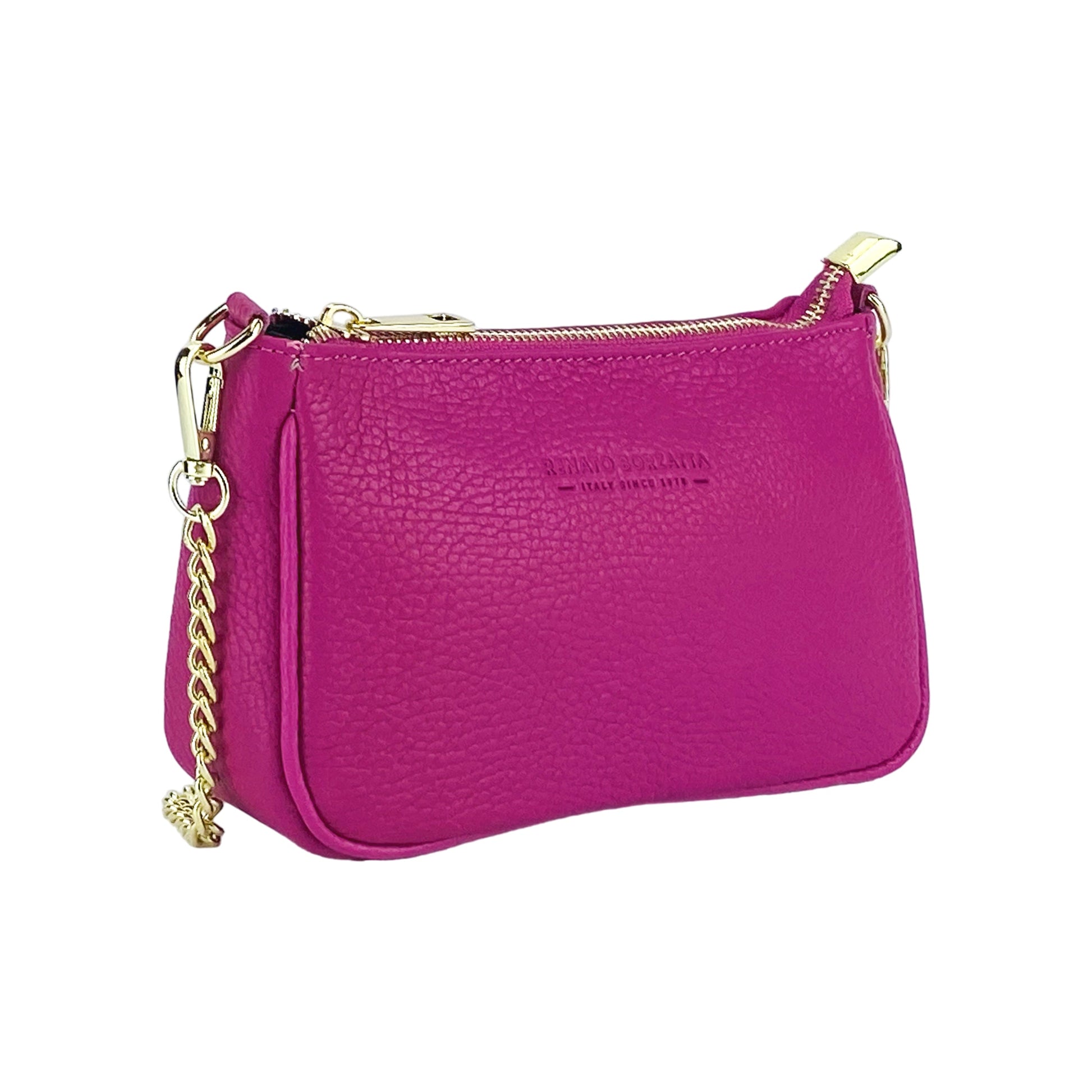 Small Genuine Leather Bag  with Shoulder Strap