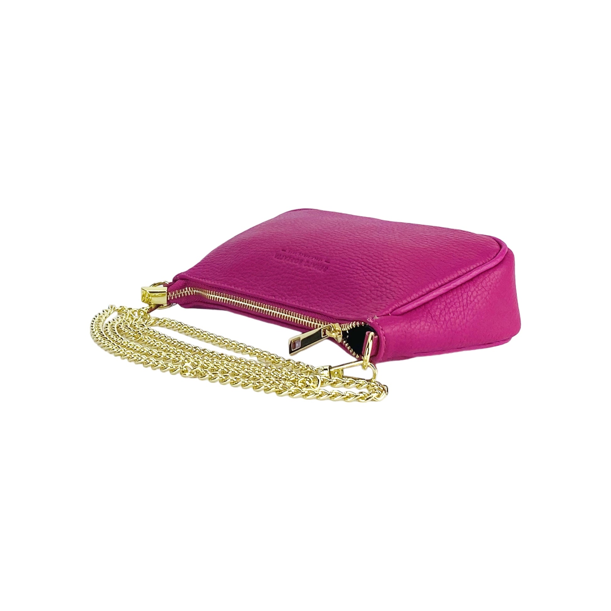 Small Genuine Leather Bag  with Shoulder Strap