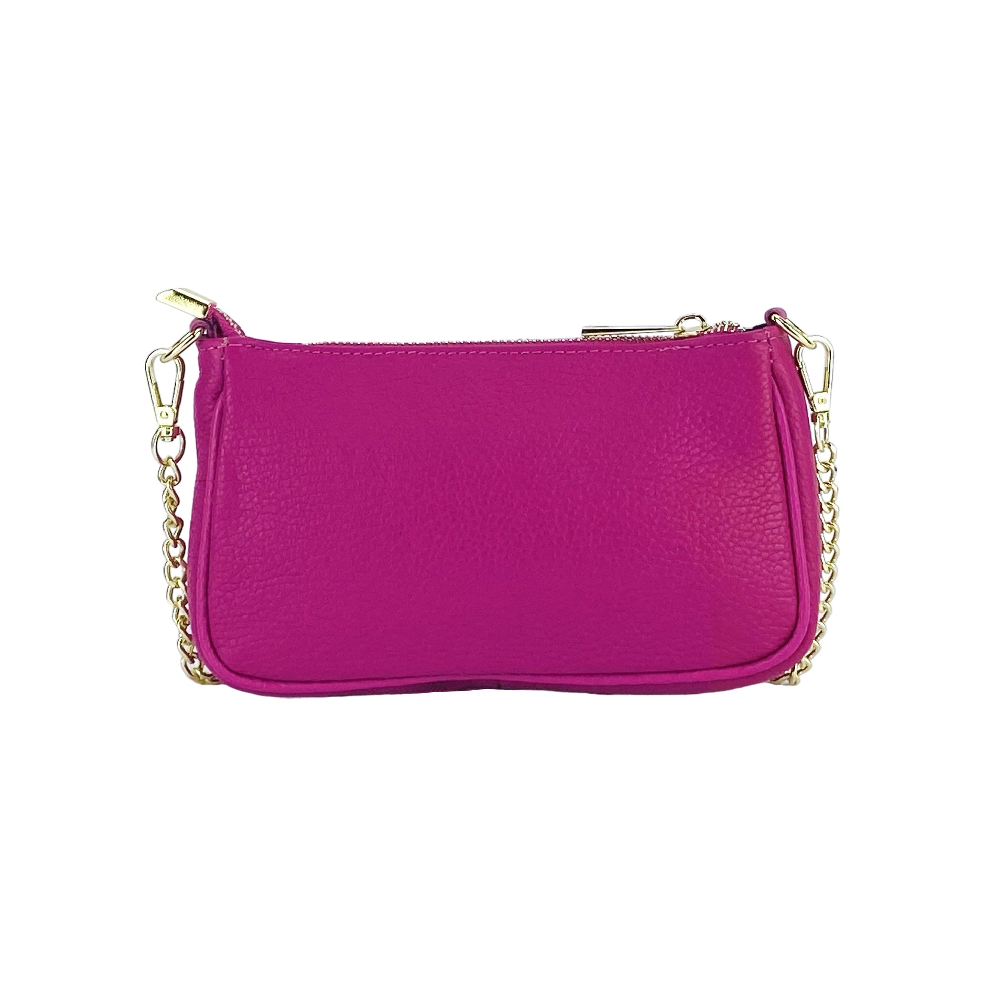 Small Genuine Leather Bag  with Shoulder Strap