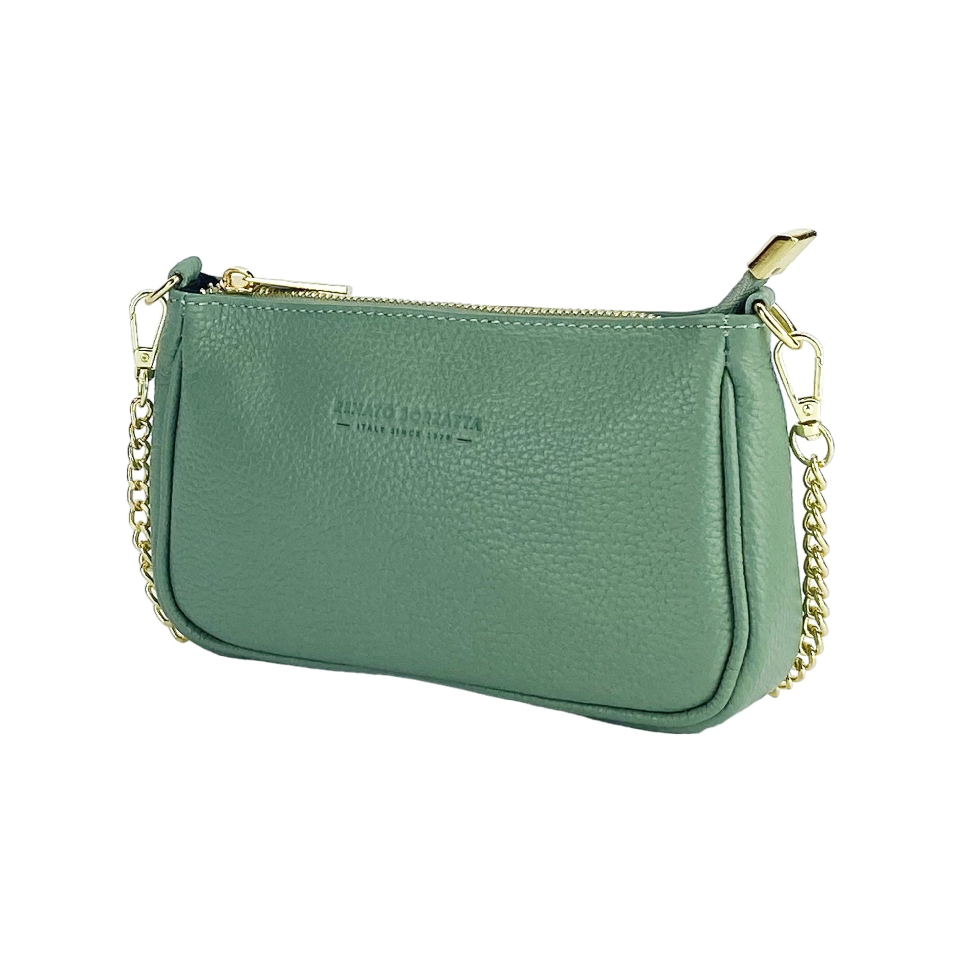 Small Women’s Handbag in Genuine Leather with Shoulder Strap – Made in Italy