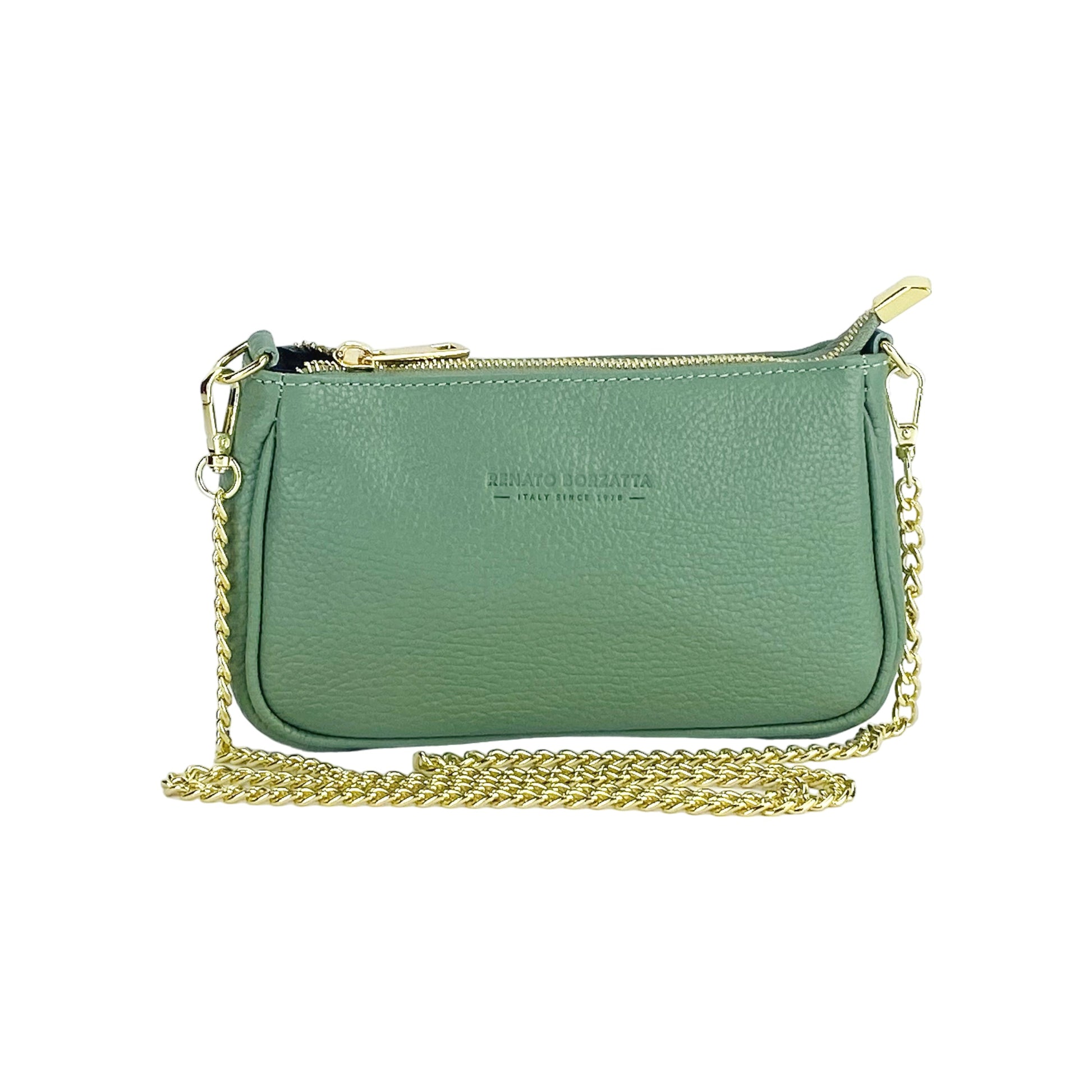 Small Women’s Handbag in Genuine Leather with Shoulder Strap – Made in Italy