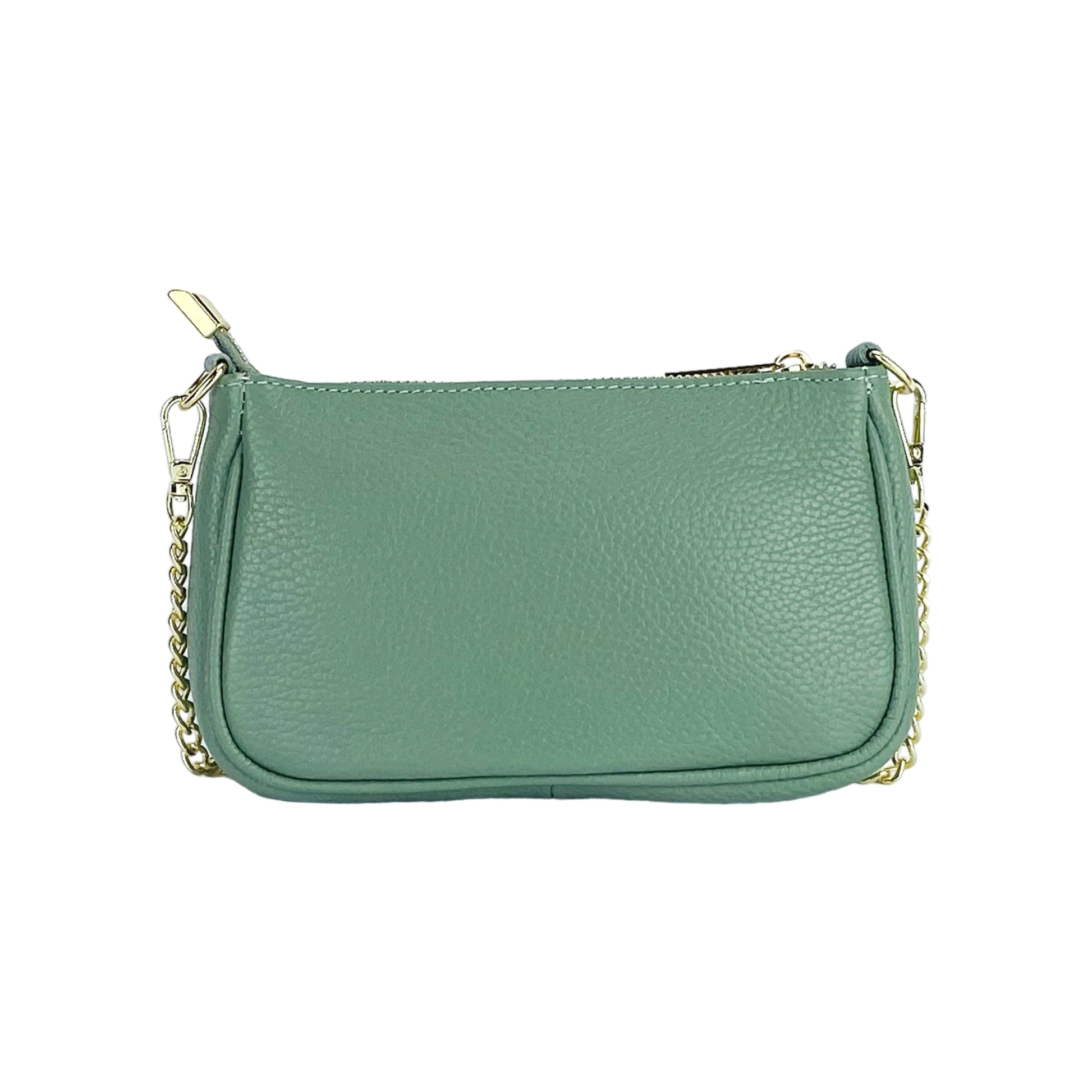 Small Women’s Handbag in Genuine Leather with Shoulder Strap – Made in Italy