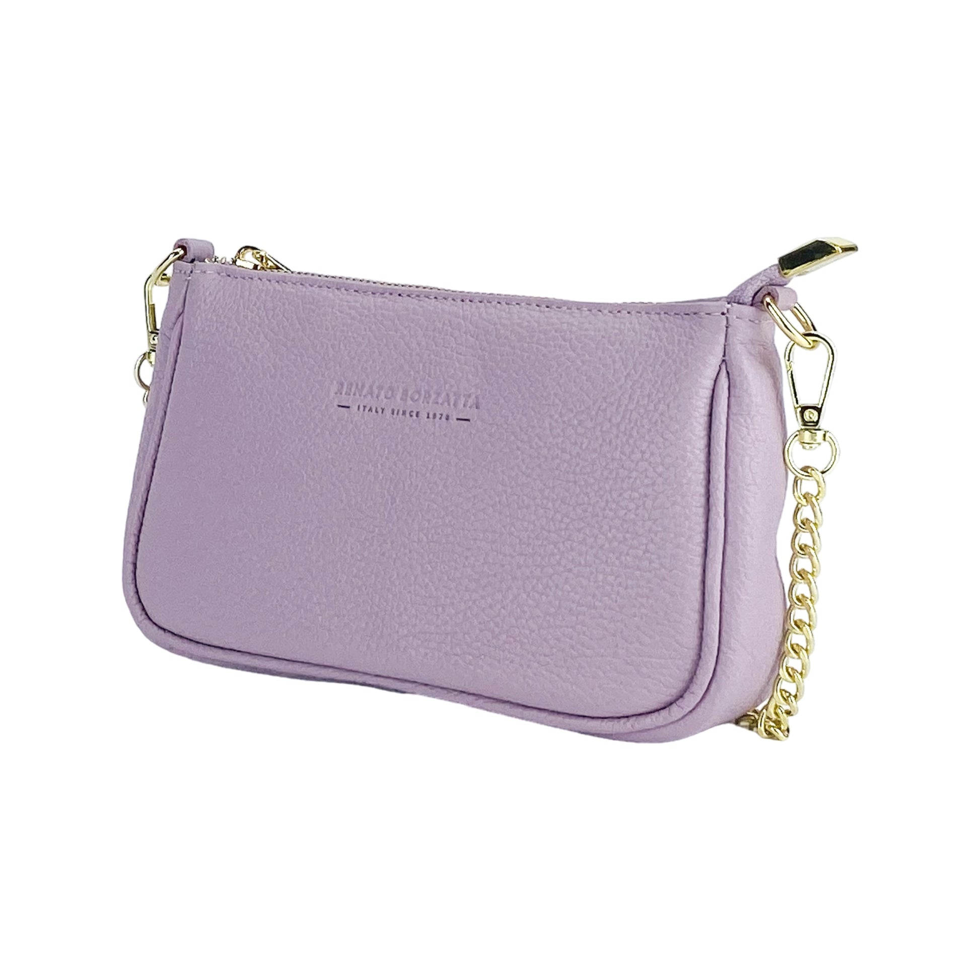 Small Genuine Leather Bag with Shoulder Strap
