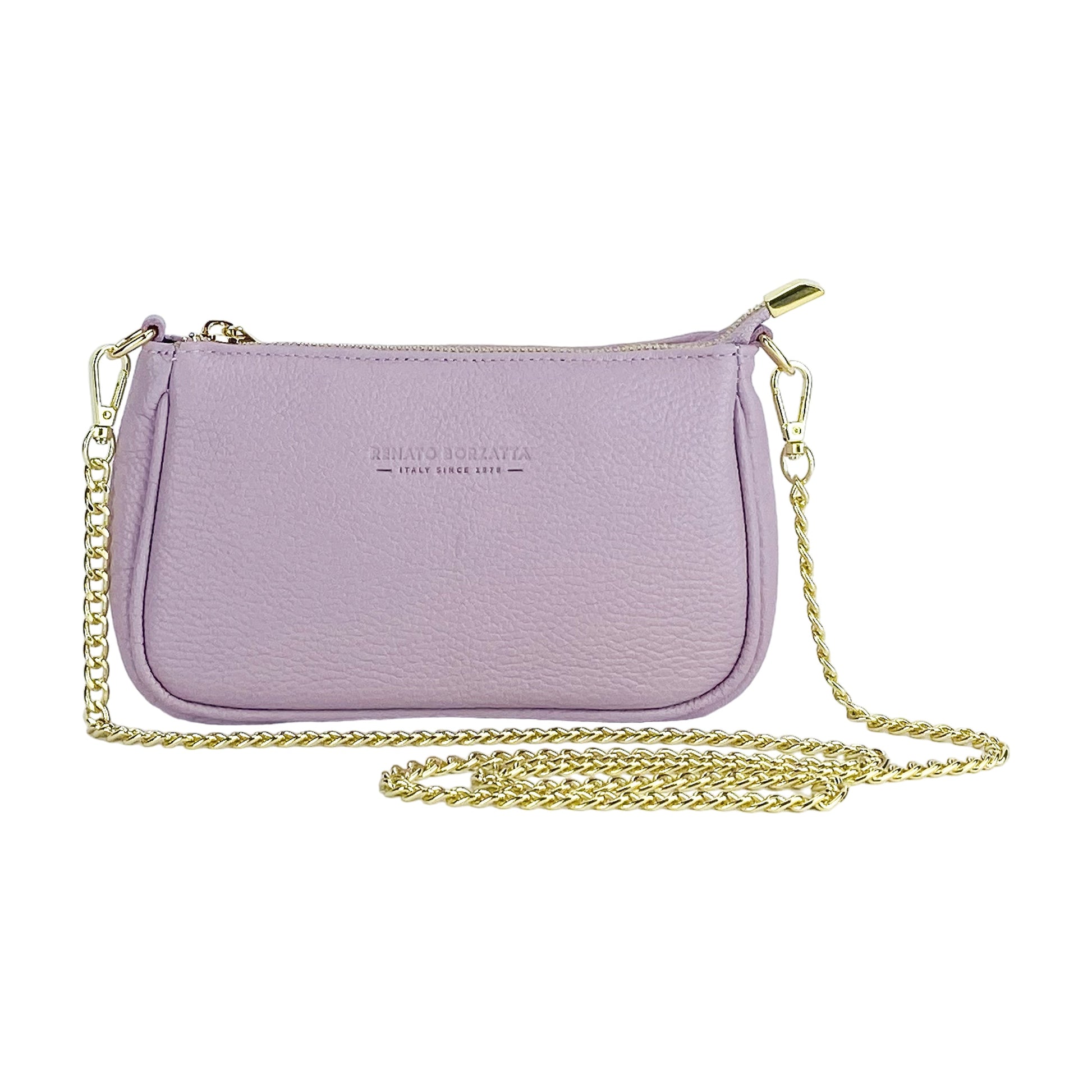 Small Genuine Leather Bag with Shoulder Strap