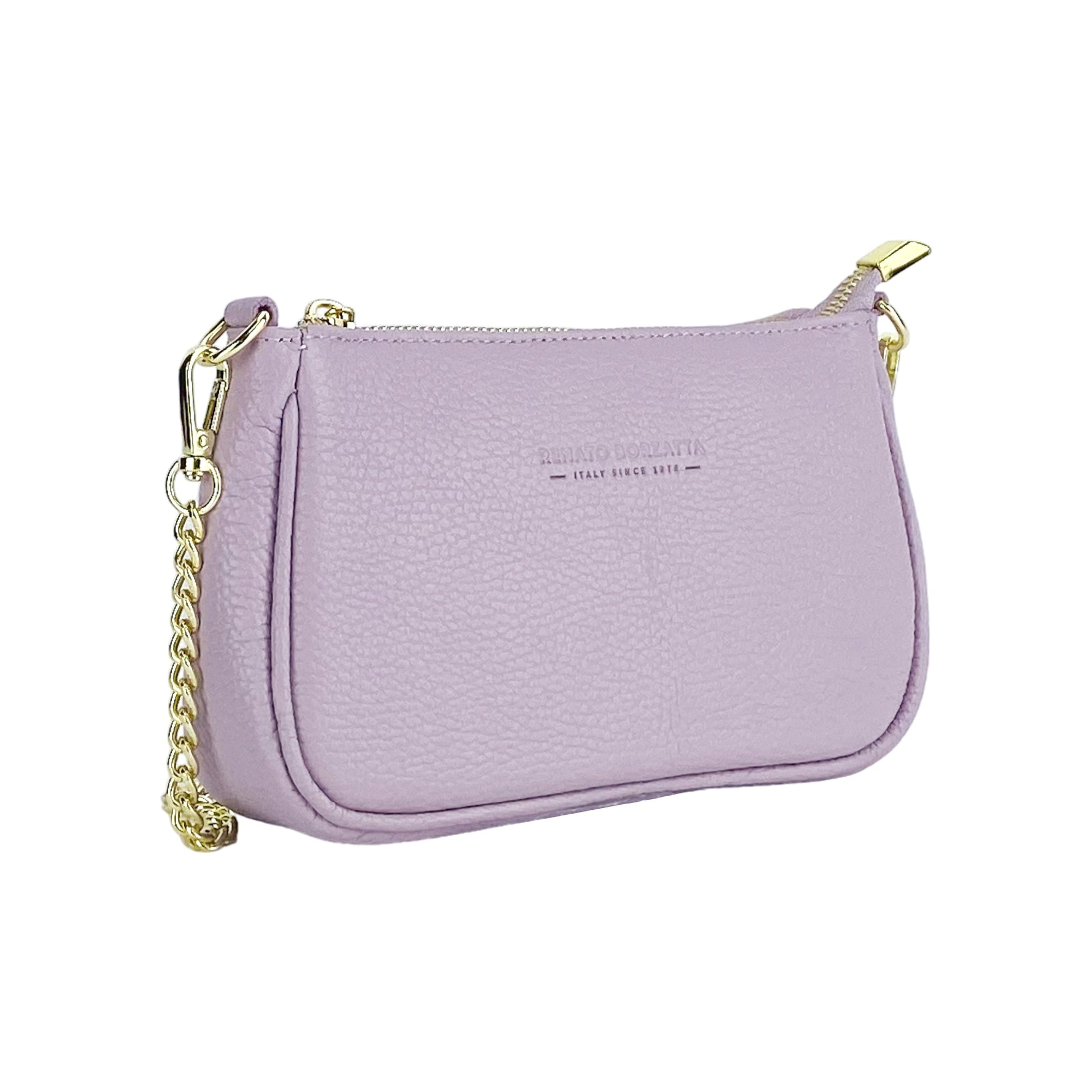 Small Genuine Leather Bag with Shoulder Strap