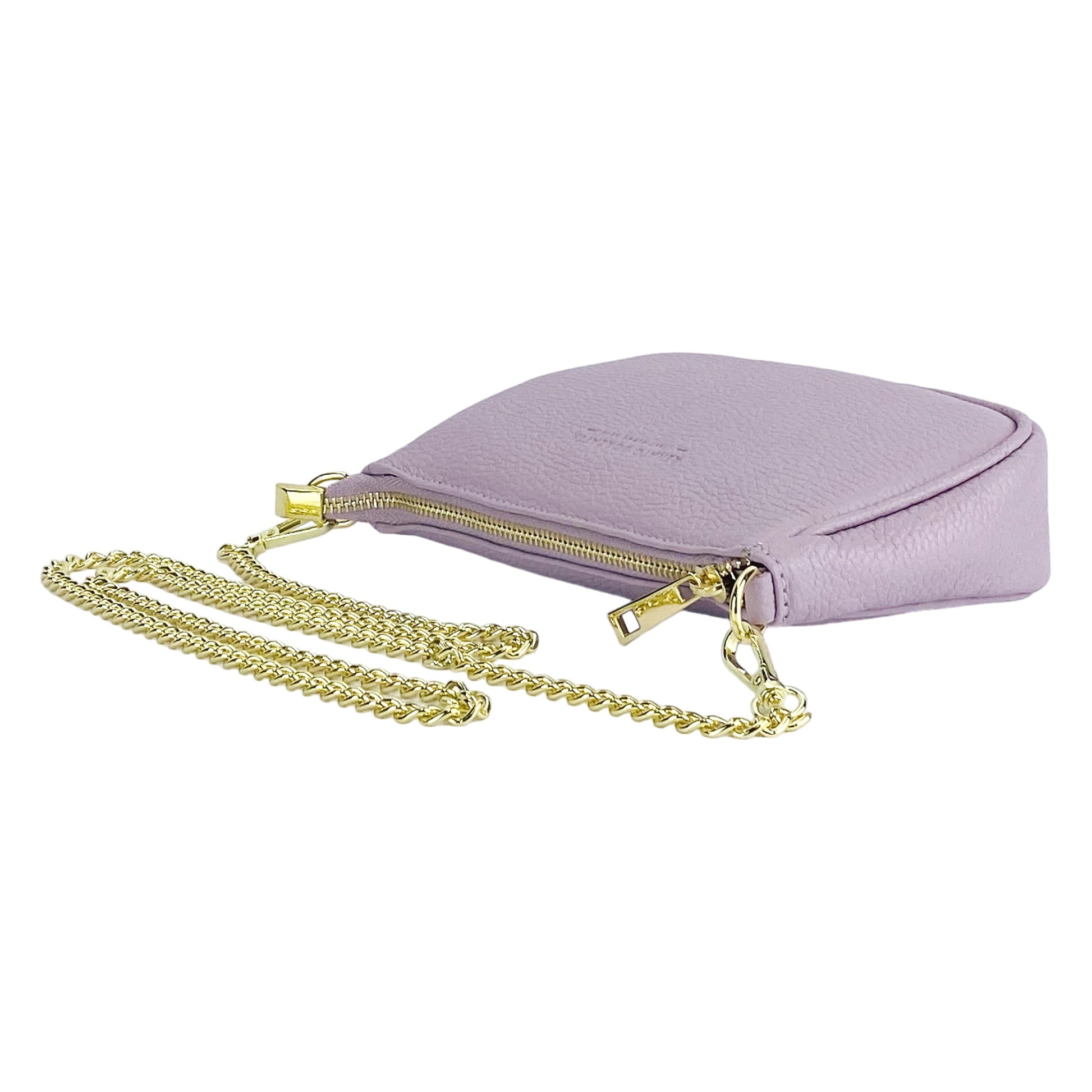 Small Genuine Leather Bag with Shoulder Strap
