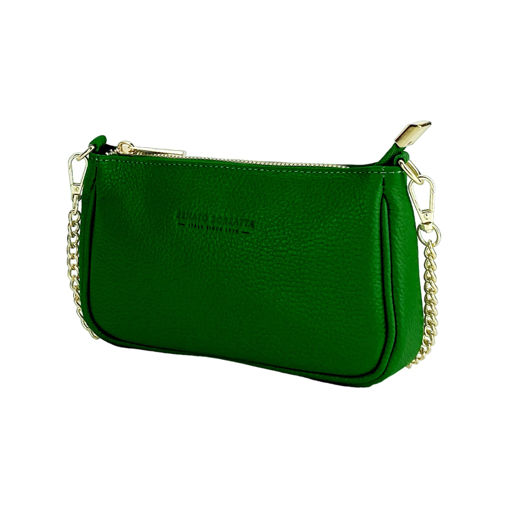 Small Genuine Leather Bag with Shoulder Strap
