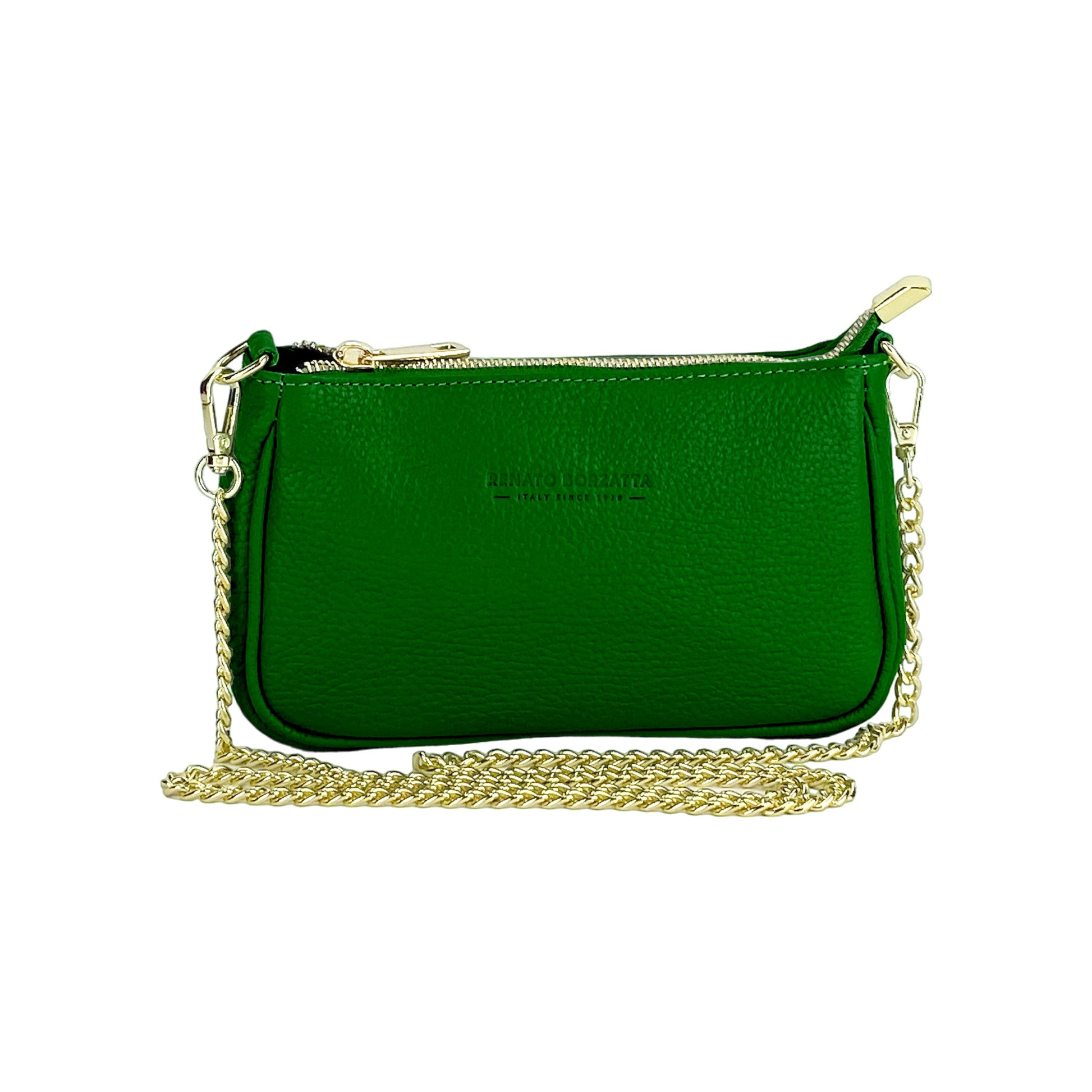 Small Genuine Leather Bag with Shoulder Strap