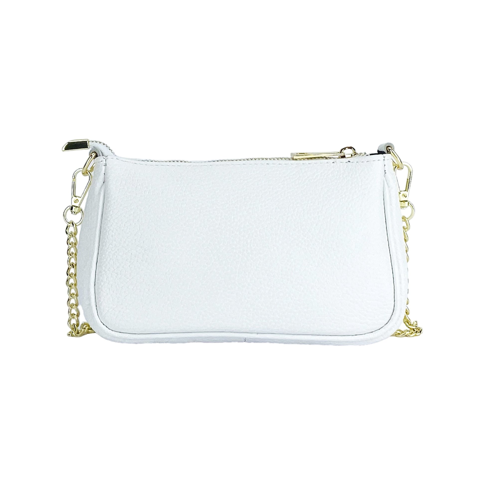 Small Women’s Leather Bag with Shoulder Strap – Made in Italy