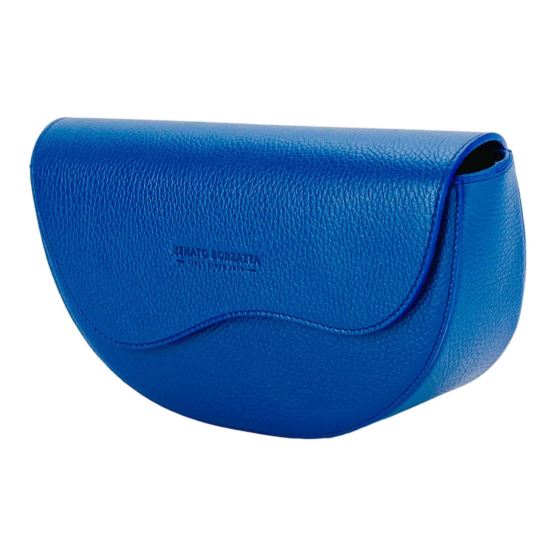 Women’s Rounded Crossbody Bag in Genuine Leather – Made in Italy