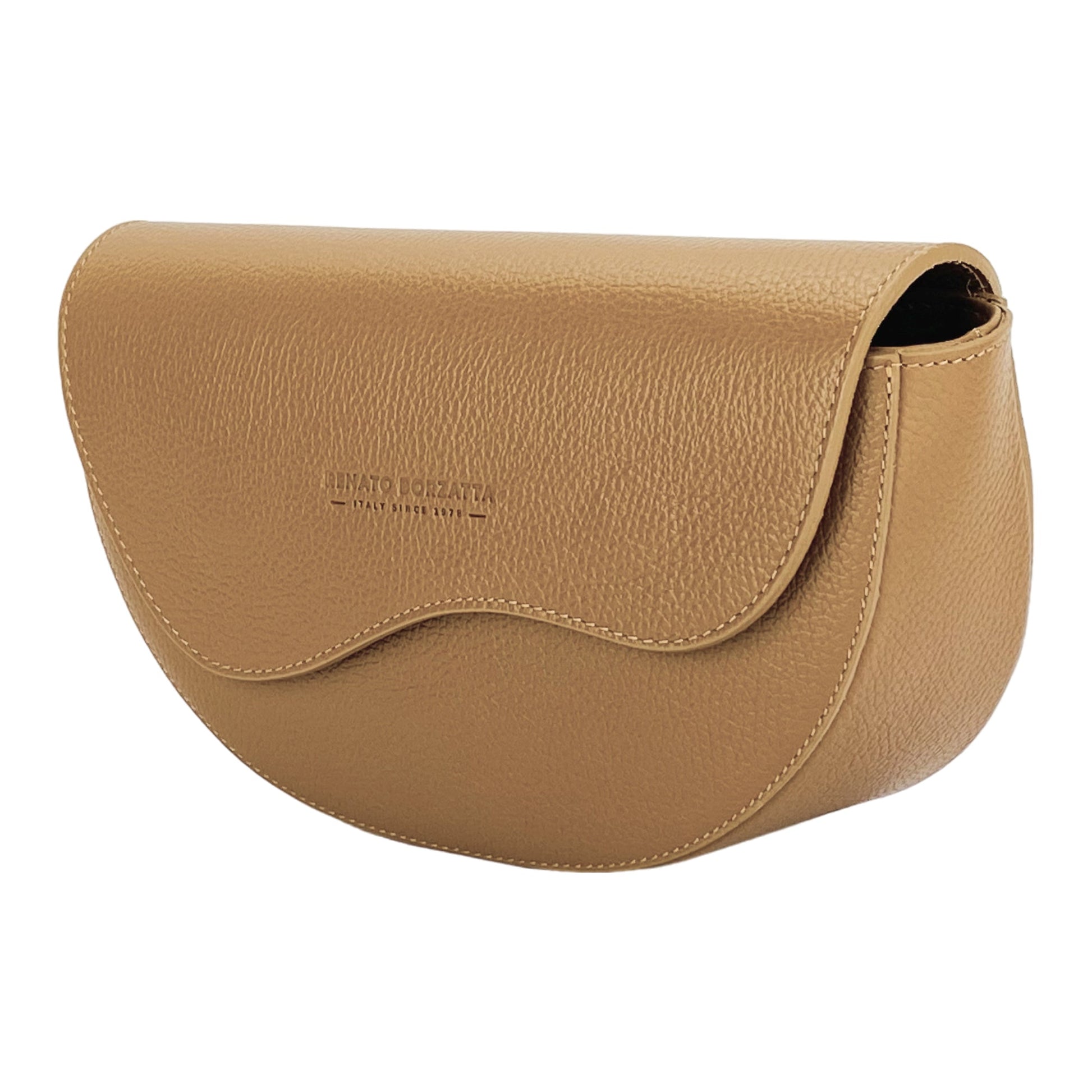 Women’s Rounded Crossbody Bag – Made in Italy