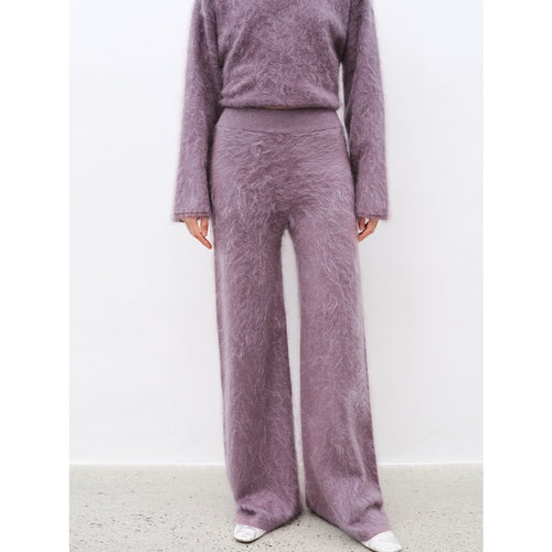 "Half-Ripe Winter" Cashmere Comfortable Loose-Fit Crewneck Sweater and