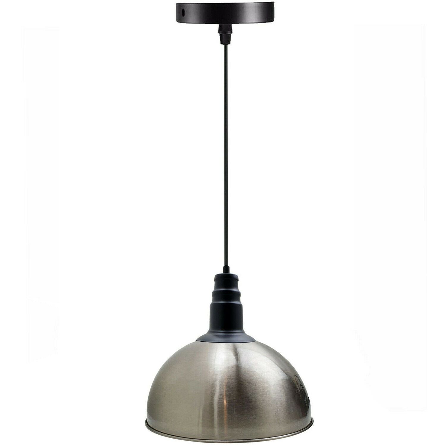 Modern Satin Nickel Pendant Lighting~1975
