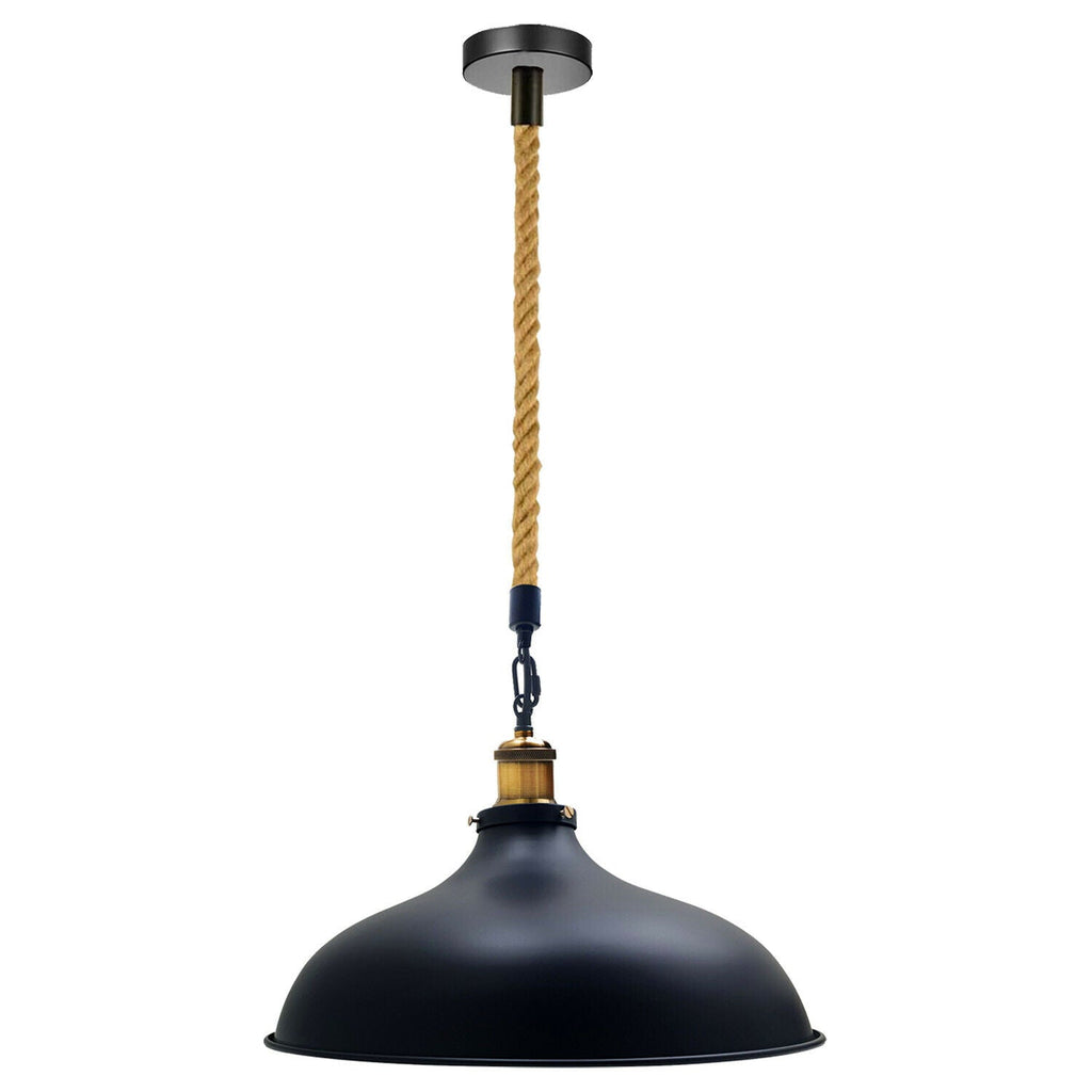 Vintage Industrial Retro Style Ceiling Pendant Light Rustic Lamp Shade