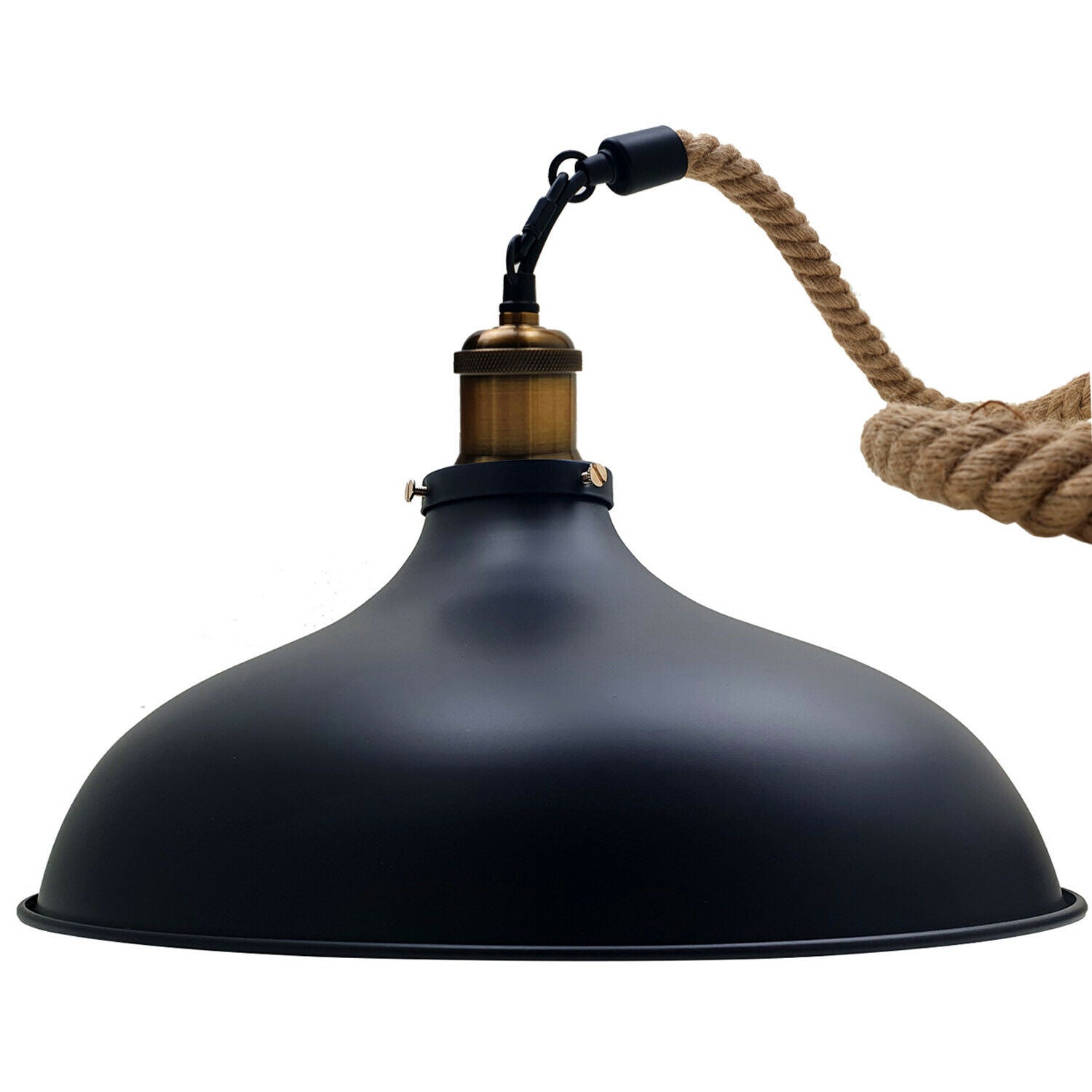 Vintage Industrial Retro Style Ceiling Pendant Light Rustic Lamp Shade