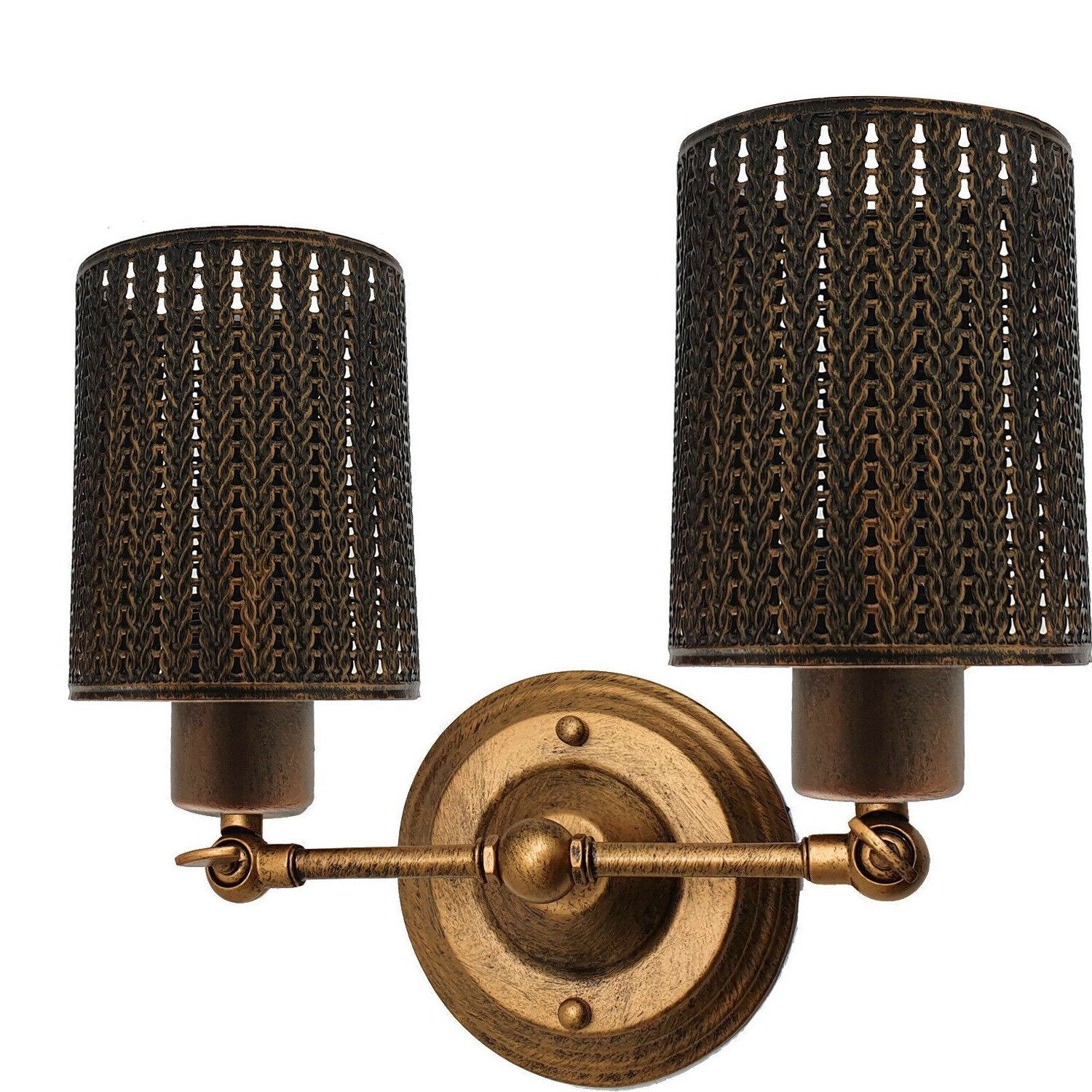 Antique Brass Wall Light  For Living Rooms~2281