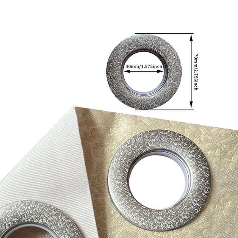 LuxeVellum™ – European Luxury Curtain Panels Without Valance